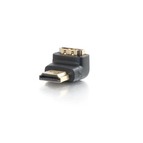 C2G Legrand Adaptador HDMI ángulo recto macho a hembra miniatura 4