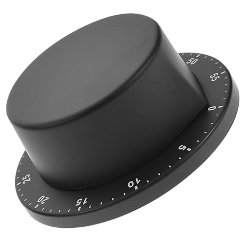 TOGEVAL Temporizador Mecánico de Cocina con Imán Acero Inoxidable Regresiva y Alarma Recordatorio para Horno y Nevera Herramienta Práctica para Cocinar