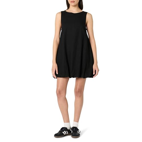 The Drop Women's Sleeveless Bubble Hem Mini Dress