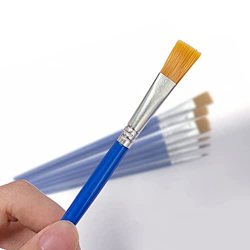 OWill 7PCS Paint Brush Set for Watercolor, Oil, Acrylic, Rock, Face & Body Painting & Crafts 5 OWill 7PCS Paint Brush Set for Watercolor, Oil, Acrylic, Rock, Face & Body Painting & Crafts - Image 5