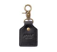 ARTEX レザー キーホルダー 黒 Amazon.co.jp: [アヴィレックス] KEY HOLDER EMBOSSED LEATHER