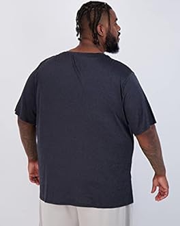 Real Essentials 3 Pack: Men’s Big & Tall Tech Stretch Long-Sleeve & Short-Sleeve Dry-Fit T-Shirt, Set 1, 3X-Large Big Tall
