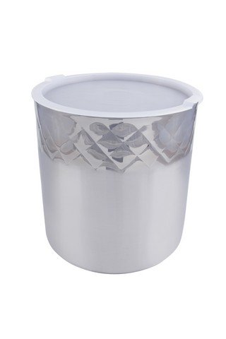 10.62 in. Dia. Diamond Collection Cold Wave Ice Cream Container with Cover, 3 gal