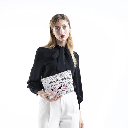 TSOTMO Optometry Gift Sometimes All You Need Is A New Perspective Makeup Bag Student Glasses Optometry Doctor (Perspective bag)3