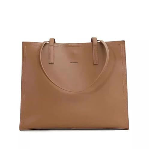 Womens Briefcase Women's Bag Briefcase Business Shoulder Bag Business Work Bag(Brown)