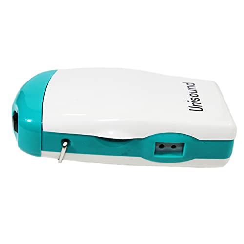 Unisound German Made Ear Machine for Old Age Person Unisound Pocket 172 Wire Machine Hearing Aid machine for ear Sound Enhancement Amplifier Pocket Hearing Aid (White) With 1 Year Warranty