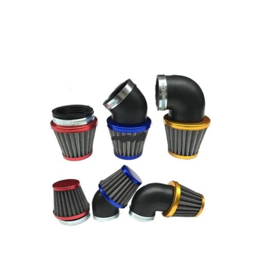 Filtre d'admission universel en caoutchouc lavable pour carburateur de moto et ATV