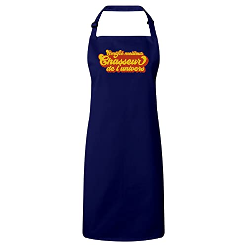 Tablier cuisine premium univers de la chasse pour une coupe élégante