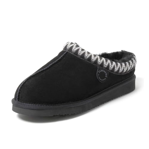 Image of Fireside by Dearfoams Men's Grafton Shearling Indoor /Outdoor Clog
