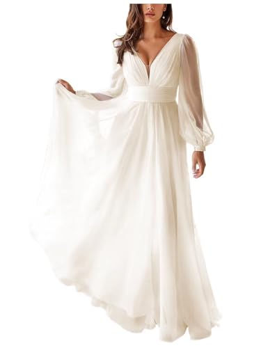 Simple Short Wedding Dresses for Bride 2025 Tulle Lace Applique Engagement Elopement Bridal Shower Dress for Women