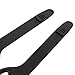 SPYMINNPOO Adjustable Rubber Fin Flippers Strap, 3 Sizes, Convenient Replacement with 1 Pair for or Snorkeling (S)