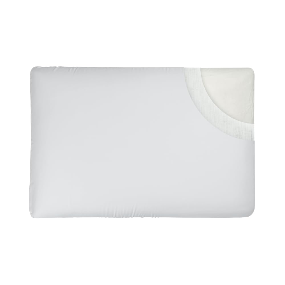 Inphysio - Ergonomisches Kopfkissen - Memory Foam Kissen - mit Bezug aus 100% Bambus Satin - Hautfreundlich und Temperaturausgleichend - Komfort & Sanfte Hautpflege