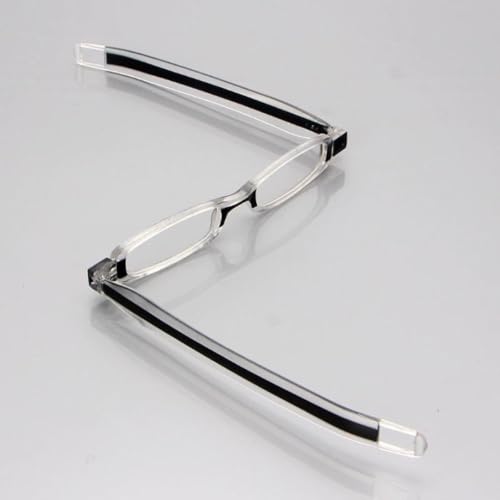 Image of First Lens Flexifold Slim Compact Reading Glasses - Black
