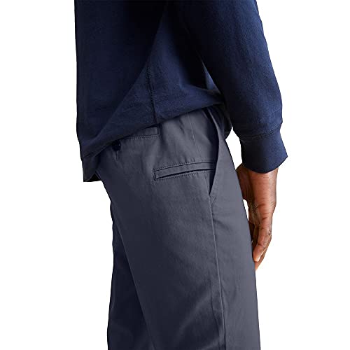 Dockers Men's Straight Fit Perfect Chino Pant, Maritime Blue (Waterless), 32W x 30L - Image 3