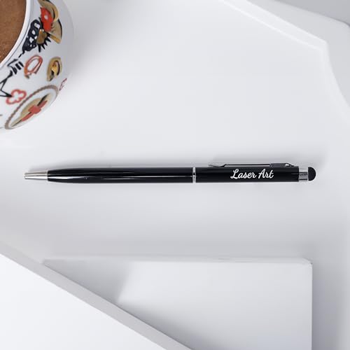 Image of Personalized Ball Pen Black | Name Engraved Metal Ballpoint Pen | Stylish Designer Pen | Customized Pen with Glossy Finish | Premium Gift Pen for Office, Employees & Corporate Use