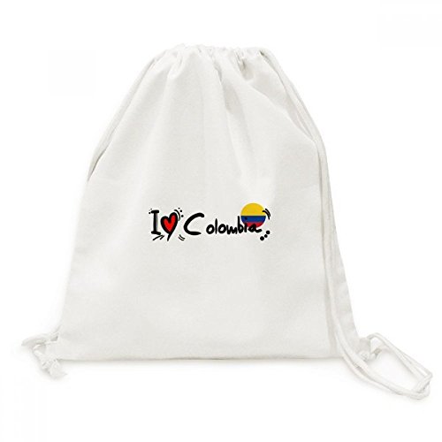 Sac de voyage Colombie en toile pour sorties et randonnées urbaines