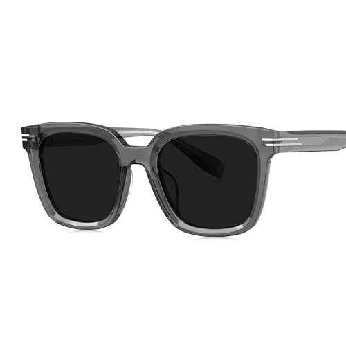 Image of BOLON Unisex Classic Square Polarized UV400 Sunglasses | Exclusive Eyewear Brand of EssilorLuxottica
