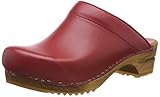 sanitas clogs  Sanita Damen Lotte Open Clogs, Rot (Red 4), 38 EU
