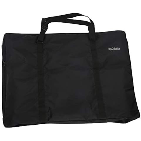 TOMMHANES AMISGUOER Travel Bag for Rollator Walker - Rollator Travel Bag - for Folding Walkers Compact Wheelchair Transport Chair Folding Walker Bag Portable Extra - 35.4" W x 27.5" H x 12.5" D Black Cover
