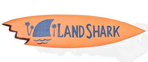 Interlifestyle Landshark Planche de Surf 100cm Tiki BAR Décoration pour Accrocher Salon Style Bière