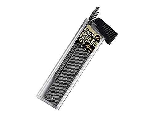 Image of Pentel Super Hi-Polymer Lead Refills - 0.5 mm, Pack of 90