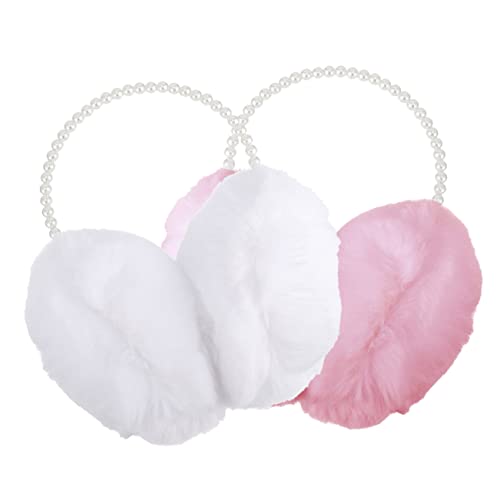 Orejeras de peluche cálidas para niña perfectas para ir al colegio en invierno