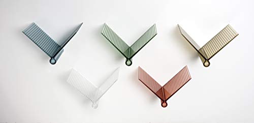 Kartell Kite Shelf : lot de 2 tablettes murales design couleur rose pour décoration d'intérieur - 5