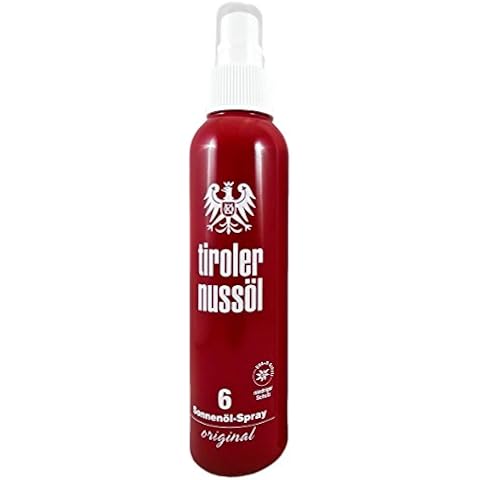 Tiroler Nussöl Sonnenöl Spray original LSF 6 wasserfest Cover