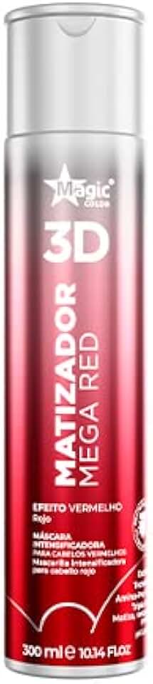 Matizador 3D Mega Red Magic Color 300ml