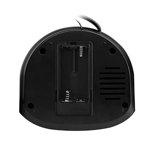 Magnasonic Digital AM/FM Clock Radio with Battery Backup, Dual Alarm, Sleep & Snooze Functions, Display Dimming Option (EAAC200)