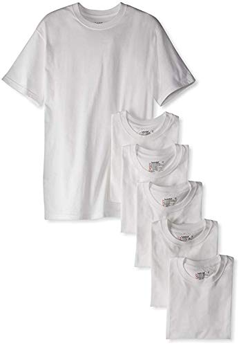 Hanes Ultimate Men's 6-Pack Classics Crew Neck T-Shirt Value Pack2
