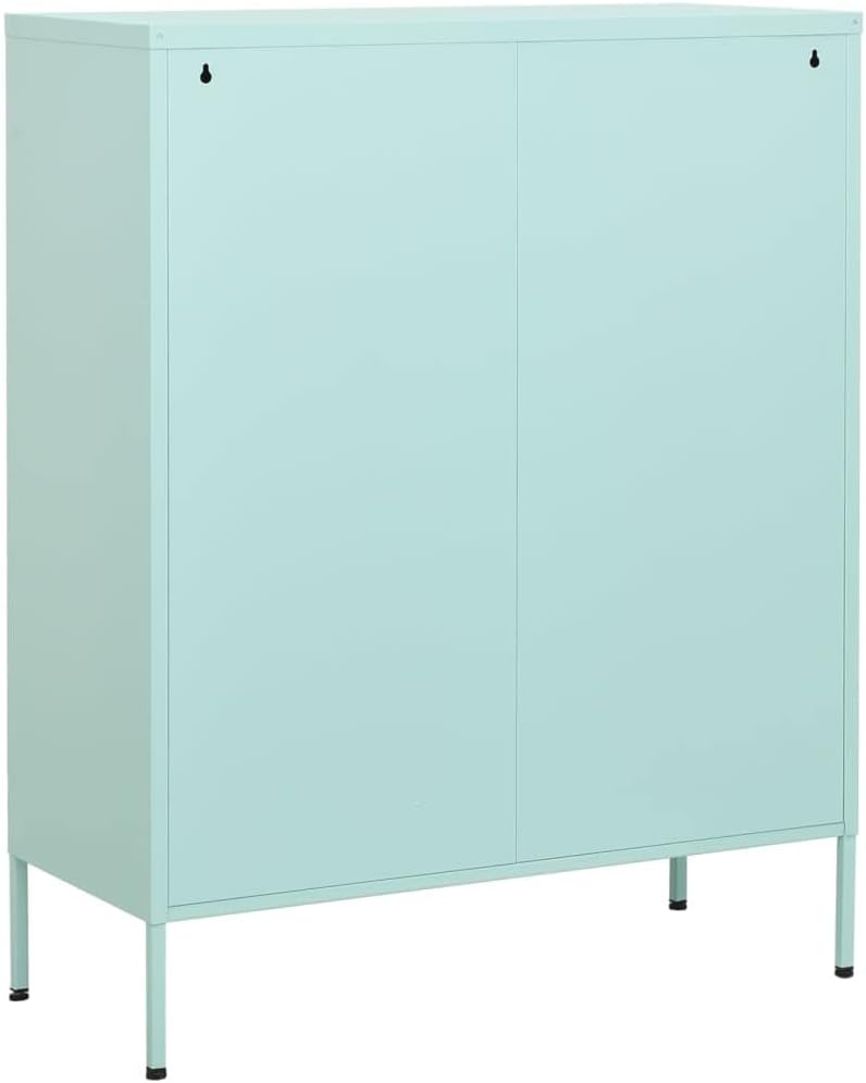 צוריק view of the cabinet showing potential wall mounting points