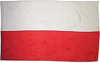 AZ FLAG Poland Flag 3' x 5' for fans - Polish flags 90 x 150 cm - Banner 3x5 ft with hole