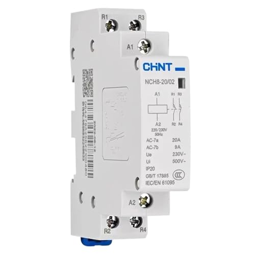 Contacteur modulaire 25A NCH8 protégeant vos circuits de forte puissance