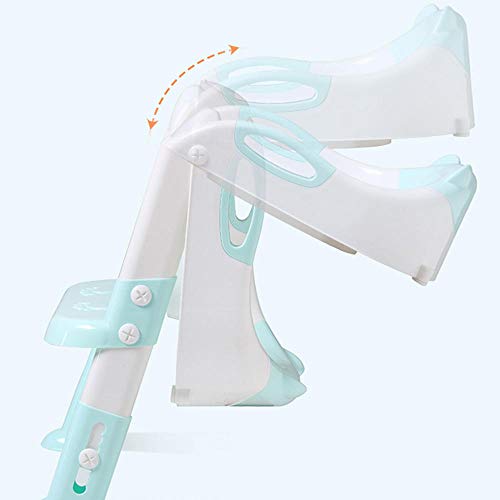Réducteur de toilette avec échelle réglable - Modèle rose PK pliable - 6