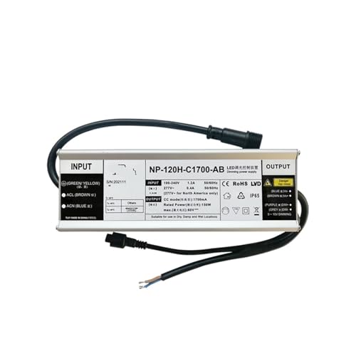 Alimentation LED étanche transformateur commande 0-10V variateur 100W