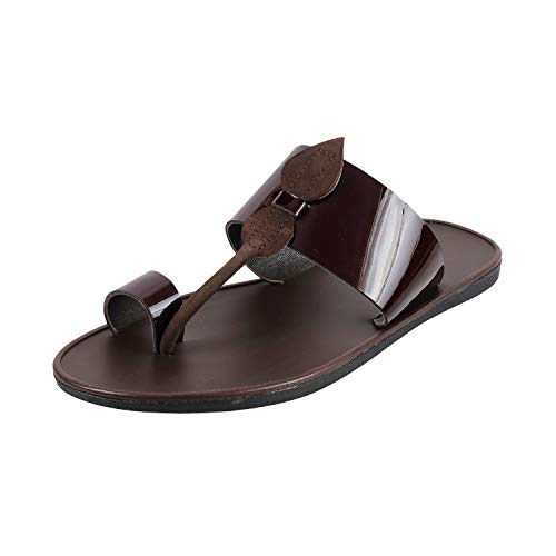 Image of Mochi Mens Leather Kolhapuris