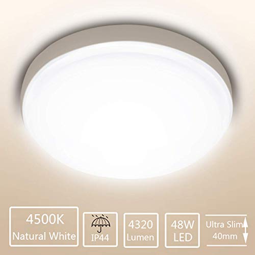 Lámpara Techo LED 48W Ketom 4500K Blanco Natural