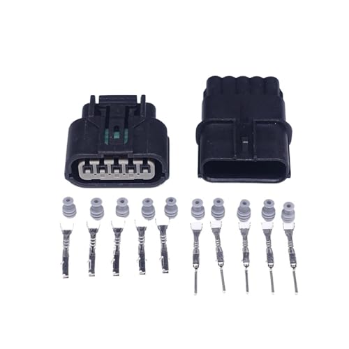 Conectores automotrices de 5 pines con fácil reemplazo rápido para reparar cables dañados