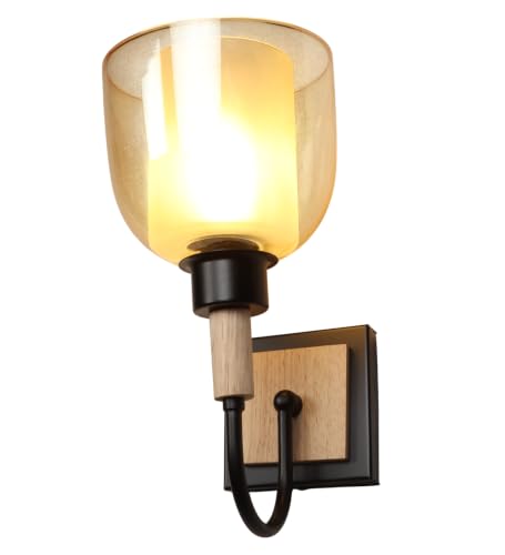 Image of ELIANTE by Jainsons Lights | Antique Gold Iron Wall Light | Gold Iron Wall Light | for Living Room, Bedroom, Hallway | E27 Holder | 3 Year Warranty