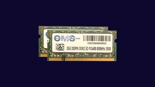 PC2 – 6400 4 GB (2 x GB) RAM da compatibile con Mini PC ASRock Ion 330-bd, 330HT, 330ht-bd, 330PRO by cms A39