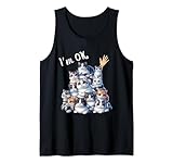 Photo Gallery i m ok cat lover divertente canotta Photo Gallery i m ok cat lover divertente canotta