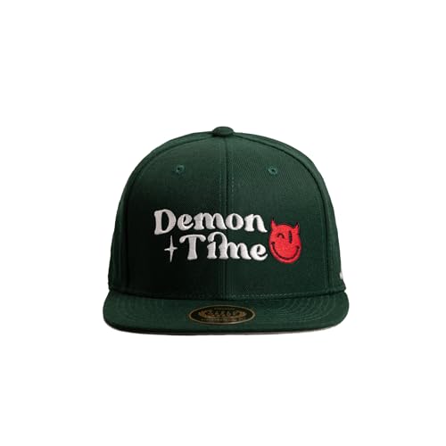 FIELD GRADE Demon Time Trucker Hats (US Alpha One Size FG Green Snapback)