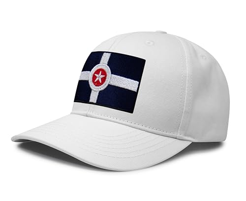 Image of International Tie City Hat for Men and Women, Adjustable Snapback Trucker Baseball Cap with Embroidered Patch
