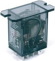 TE CONNECTIVITY/POTTER & BRUMFIELD K10P-11AT5-120 Power Relay, DPDT, 120VAC, 15A, Bracket