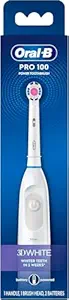Oral-B Pro 100 Gum Care, cepillo de dientes a baterías, blanco (nuevo modelo)
