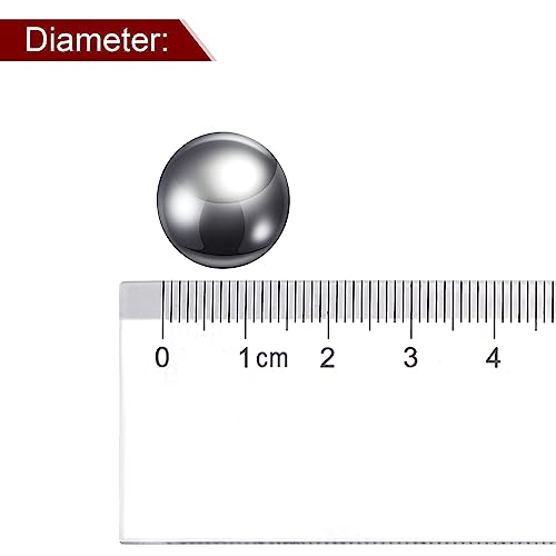 QUARKZMAN 12 Stück Präzision Kugeln 16mm Durchmesser 304 Edelstahl für Lager