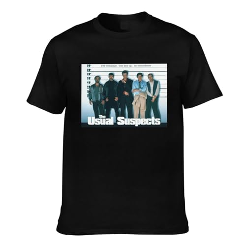 [Gajust] メンズ 半袖 Tシャツ夏服 ユージュアル・サスペクツ クルーネック 綿 T-Shirt ストレッチカットソー カジュアル ゆったり ファッション クルーネックユニークトレーニング 春 夏 秋大きいサイズ Xlのサムネイル