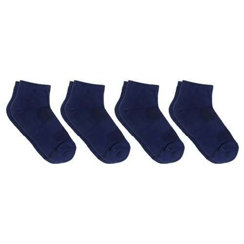 Image of BambooMN Women's Rayon from Bamboo Athletic Quarter Crew Sock for Home Travel Work and Sport