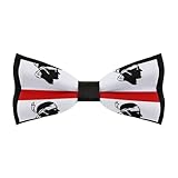 KQISANGM Pajarita Formal Con Estampado De La Bandera De Cerdeña De Longitud Ajustable Para Hombre Niño Despedida De Soltero Boda Fiesta Baile Carnaval Navidad